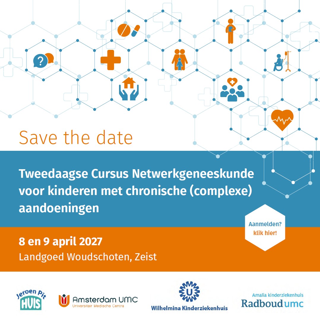 Tweedaagse Cursus Netwerkgeneeskunde voor kinderen met chronische (complexe) aandoeningen